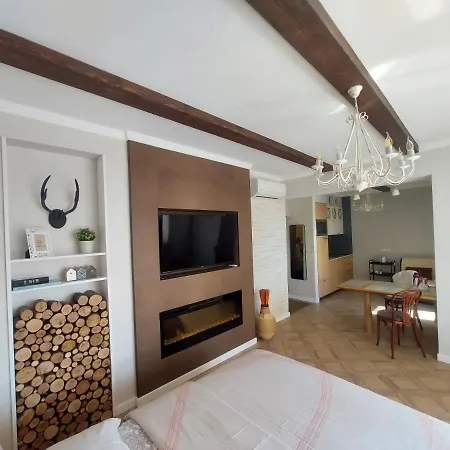 Apartment Новинка! Эко-Студия С Камином, Метро Спортивная