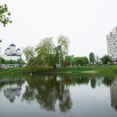 Новинка! Эко-Студия С Камином, Метро Спортивная Apartment *