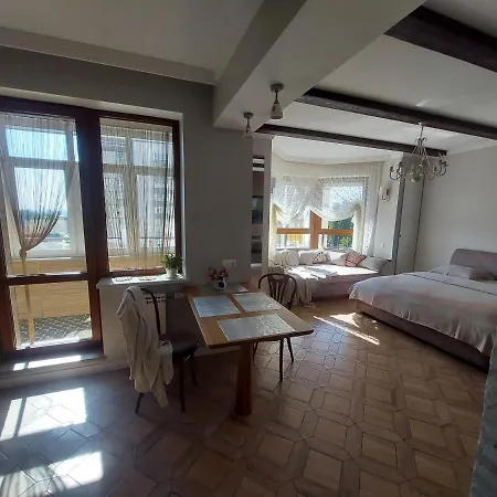 Новинка! Эко-Студия С Камином, Метро Спортивная Apartment Minsk